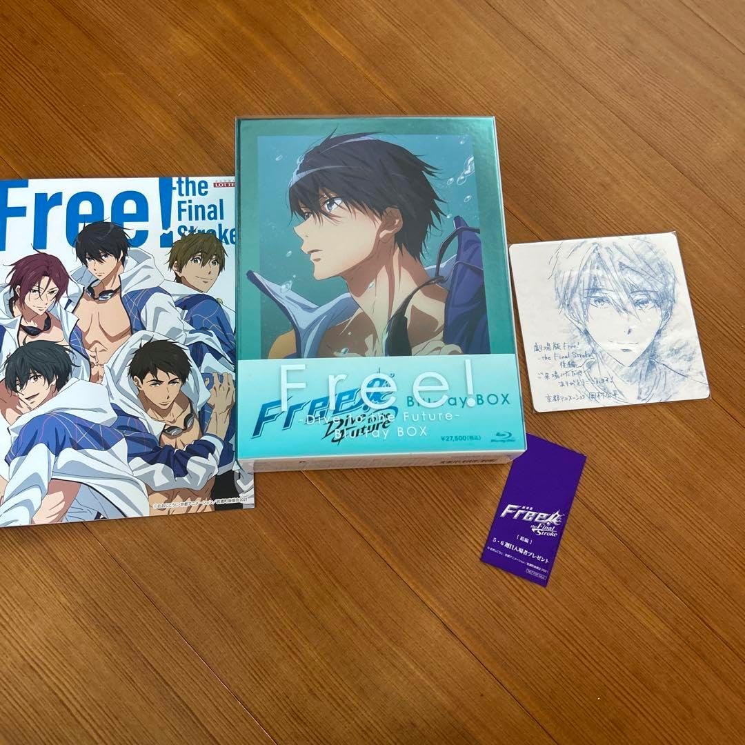 Free!-Dive to the Future-  DVD BOX付き Amazon.co.jp: Free! -Dive to the Future- Blu-ray BOX(特典